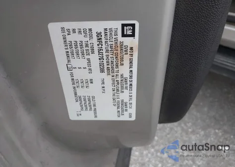 2007 Chevrolet Suburban 1500 Lt z USA, uszkodzony, nr VIN 3GNFC16J27G102386